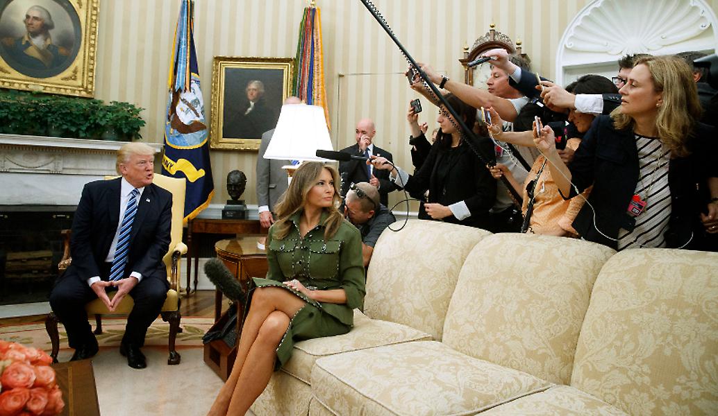 Μελάνια Τραμπ: Η γυμνή φωτογραφία που «ρίχνει» το twitter (pic)