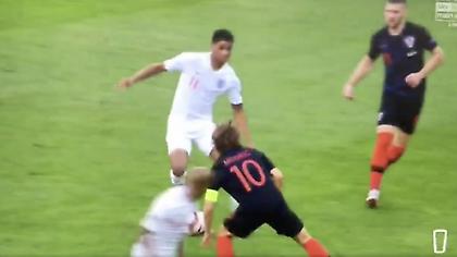 Η ντρίμπλα του Ράσφορντ στον Μόντριτς τρέλανε τους Άγγλους (vid)