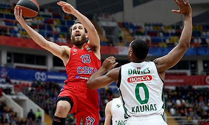 Γλίτωσε το «έμφραγμα» από τη Ζαλγκίρις και παρέμεινε αήττητη η ΤΣΣΚΑ!