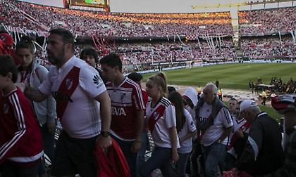 Αναβλήθηκε οριστικά το Ρίβερ Πλέιτ-Μπόκα Τζούνιορς