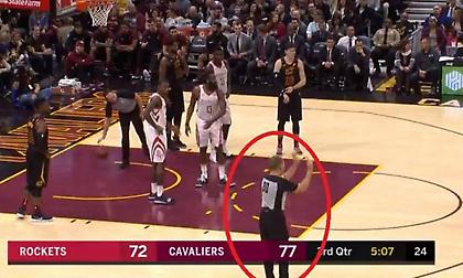 Σπάνιο: Διαιτητής ακύρωσε 2/2 βολές του Χάρντεν για την ίδια παράβαση! (video)