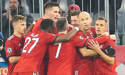 Η Μπάγερν  έκανε σμπαράλια την Μπενφίκα!