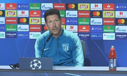 Σιμεόνε: «Την Ατλέτικο δεν τη σέβονται πάντα»