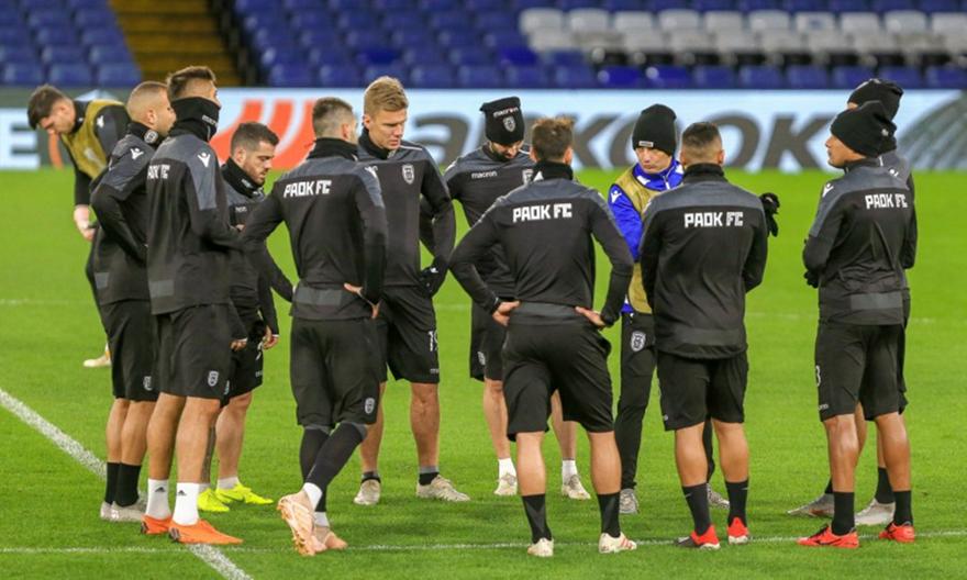 Προπόνηση στο Λονδίνο για τον ΠΑΟΚ