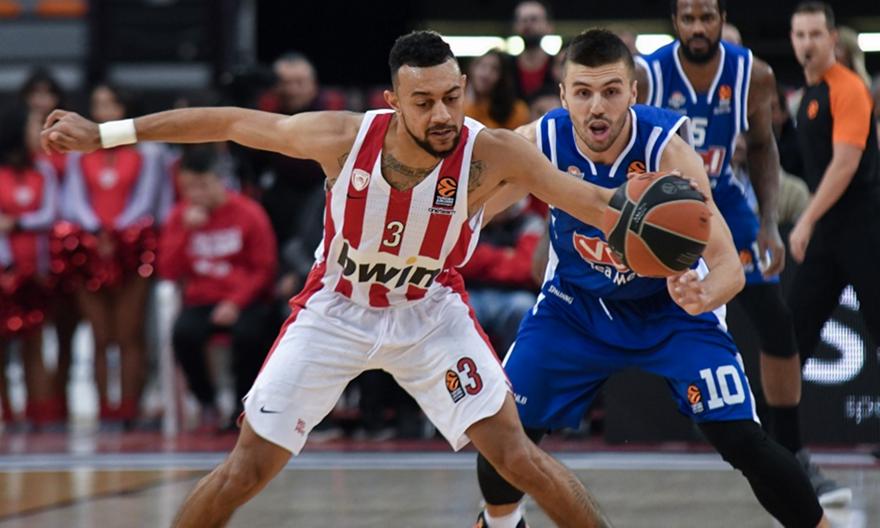 LIVE: Ολυμπιακός-Μπουντούτσνοστ 92-70 (Τελικό)