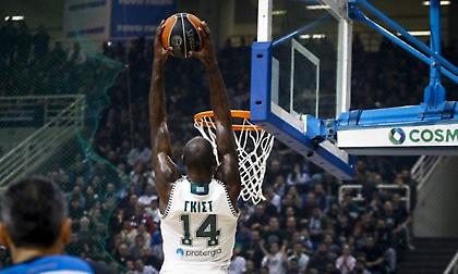 Γκιστ: «Άγγιξε» το double double, έκανε season high αλλά… δεν ήταν αρκετός! (video)