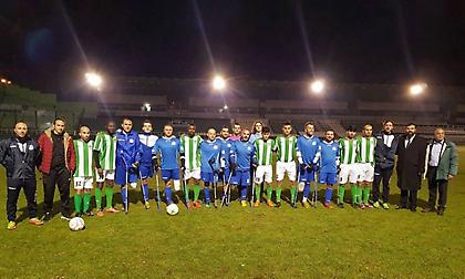 Το ιδιαίτερο φιλικό που έγινε στην Λεωφόρο για την Παγκόσμια ημέρα ΑΜΕΑ