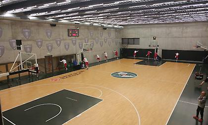 H προπόνηση του Ολυμπιακού στο Κάουνας (video)