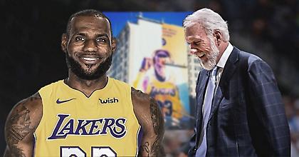 Ο ΛεΜπρόν και οι υπόλοιποι που «πλήγωσαν» με 40άρα τον Πόποβιτς (video)