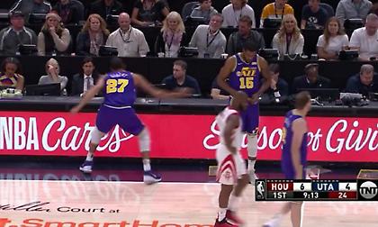 Τρελάθηκε με το «θέατρο» του Χάρντεν και αποβλήθηκε ο Γκομπέρ (video)