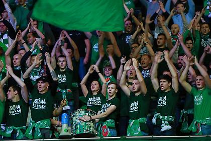 Η απίστευτη ατμόσφαιρα των οπαδών της Ζαλγκίρις (video)