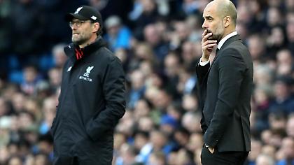 Ο Κλοπ άρπαξε το στέμμα από τον Πεπ (σκίτσο)