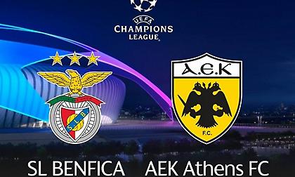Το πρόγραμμα του Μπενφίκα-ΑΕΚ