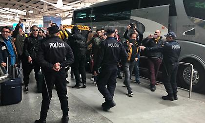 Υποδοχή για την ΑΕΚ στη Λισαβόνα (pic)