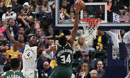 Δεν ήταν ο «γνωστός» Γιάννης και ήττα για τους Μπακς