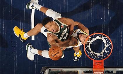 Η εμφάνιση του Αντετοκούνμπο (video)