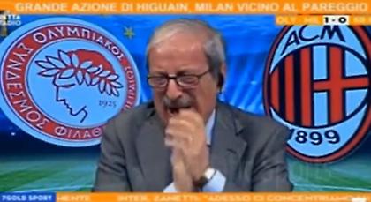 Έπος:  Ο Κρουντέλι μοιρολογεί για τον αποκλεισμό της Μίλαν από τον Ολυμπιακό (video)