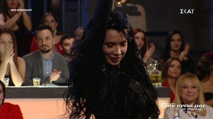 Η Πάολα «γκρέμισε» με τον χορό της το πλατό του Σπύρου Παπαδόπουλου! (video)