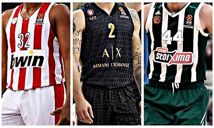 Poll: Ποια είναι η πιο ωραία φανέλα της EuroLeague;