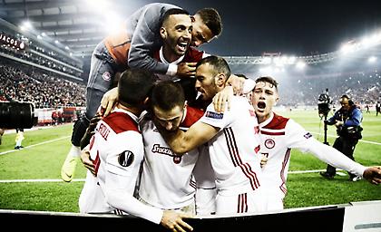 Τα θρυλικά γκολ που έστειλαν τον Ολυμπιακό στους «32» του Europa League