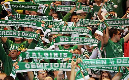 Εκατοντάδες θεατές από Λετονία και Εσθονία βλέπουν Ζαλγκίρις