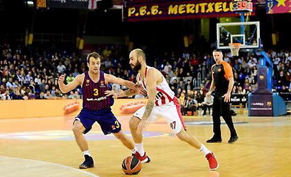 Τρίτη φορά στην καριέρα του στην Ευρωλίγκα αλάνθαστος ο Σπανούλης