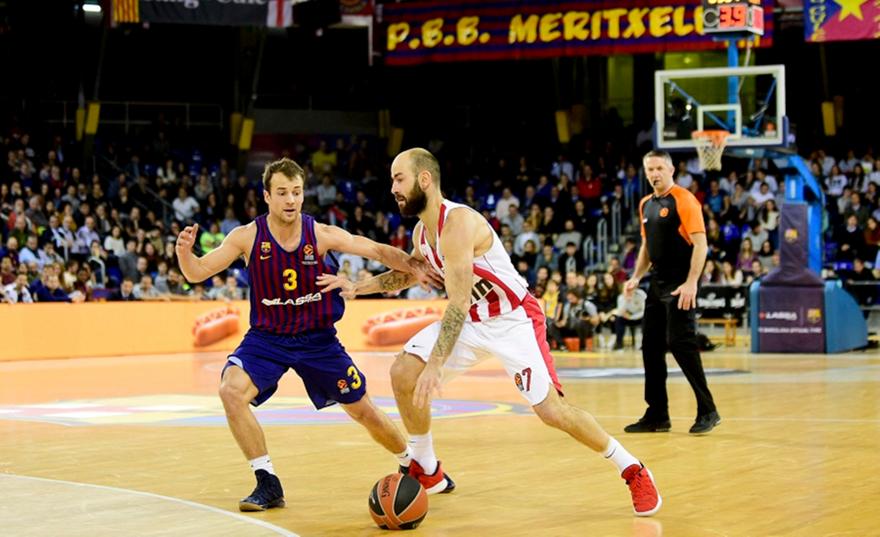 Τρίτη φορά στην καριέρα του στην Ευρωλίγκα αλάνθαστος ο Σπανούλης