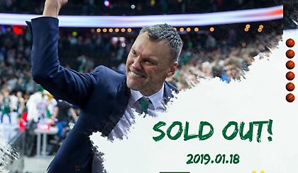Επίσημα sold out στο Ζαλγκίρις-Παναθηναϊκός