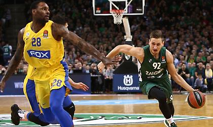 Καλά Χριστούγεννα για Ζαλγκίρις, που «κατάπιε» τη Μακάμπι