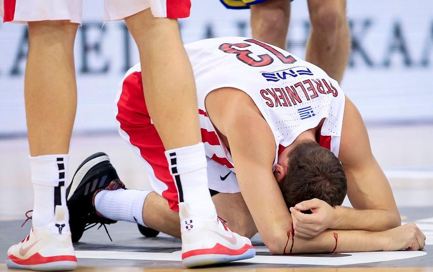 Η φάση του τραυματισμού του Στρέλνιεκς (video)