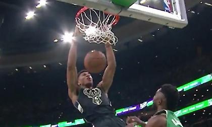 Η «ευχή» του Γιάννη: «Ο πρώτος που θα καρφώσει από τη γραμμή του τριπόντου»