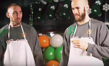 Ο Καλάθης και οι άλλοι πράσινοι φτιάχνουν κουραμπιέδες (video)