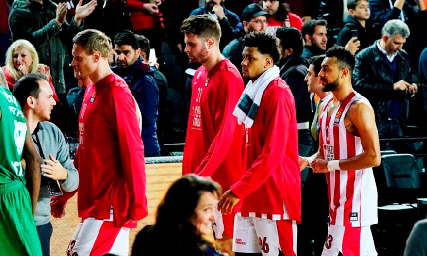 Αρνητικό ρεκόρ του Ολυμπιακού στη νέα Ευρωλίγκα