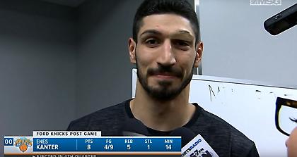 Ο Καντέρ έκανε πως δεν γνώριζε ότι αποβλήθηκε για την αψιμαχία με τον Γιάννη (video)