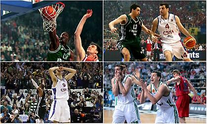 Παναθηναϊκός vs ΤΣΣΚΑ: Το Top-5 μιας κόντρας κολοσσών!