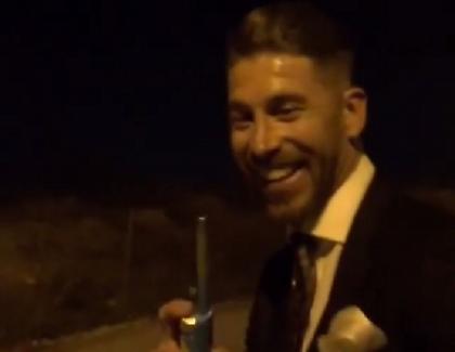 Τρελάθηκε στην αλλαγή του χρόνου ο Ράμος! (video)