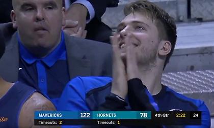 Ο Ντόντσιτς είδε τον εαυτό του στη γιγαντοοθόνη και… έλαμψε (video)