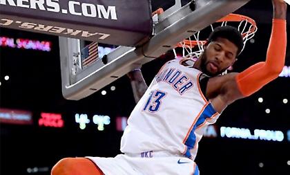 «Σκότωσε» τους Λέικερς και αποδοκιμάστηκε ο Πολ Τζορτζ (video)