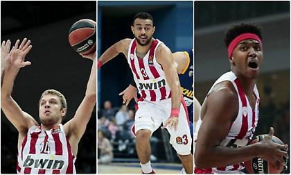 Ολυμπιακός: To Εurohoops κρίνει την πορεία των 5 μεταγραφών! (videos)