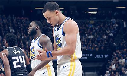 Βροχή από τρίποντα και ρεκόρ στο Κινγκς-Γουόριορς