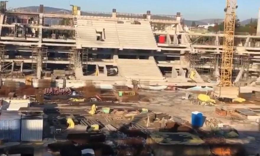 Παίρνει μορφή η Αγια-Σοφιά (video)