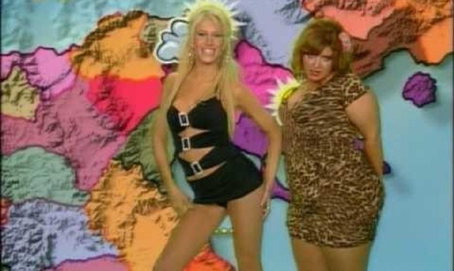 Αγνώριστη η Αφρούλα που παρουσίαζε τον καιρό με την Πετρούλα