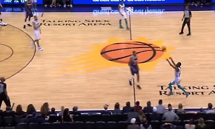 Το unfair τρίποντο του Κέμπα Γουόκερ από το κέντρο (video)