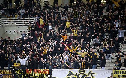 Από 5 ευρώ τα εισιτήρια της ΑΕΚ για Κολοσσό, Ντιζόν και Περιστέρι