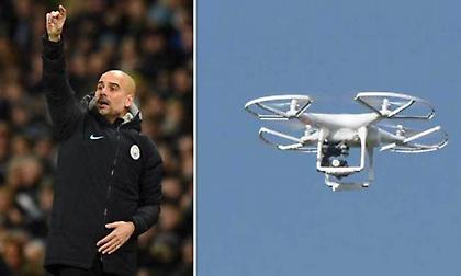 Προπονήσεις με τη χρήση drones ζήτησε ο Πεπ Γκουαρντιόλα