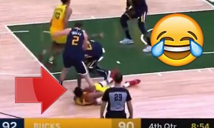 Ο Γιάννης Αντετοκούνμπο στην πιο «thug life» άμυνα της χρονιάς (video)