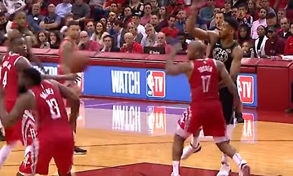 Ο Γιάννης γκρέμισε τον Χάρντεν με μια πάσα (video)