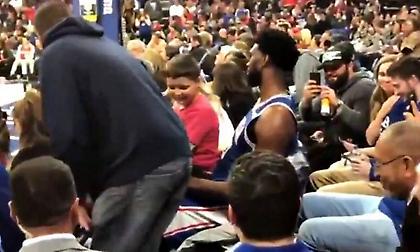 Το έκανε και αυτό ο Τζοέλ Εμπίντ (video)