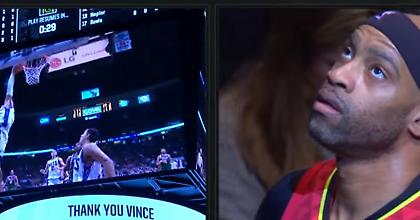 Έτσι τίμησαν τον Βινς Κάρτερ οι Νετς (video)