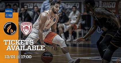 Tα εισιτήρια για το Προμηθέας-Ολυμπιακός